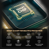 MPower Mag 1: 10000mAh MagSafe Wireless  Powerbank Black