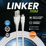 Load image into Gallery viewer, LINKER 110 MICRO-USB - WHITE
