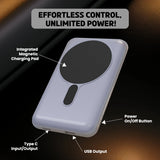 MPower Mag 1: 10000mAh MagSafe Wireless  Powerbank Black