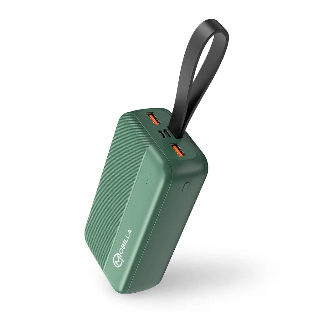 Mpower 732 - Fast Charging Portable Power Bank in Green Color