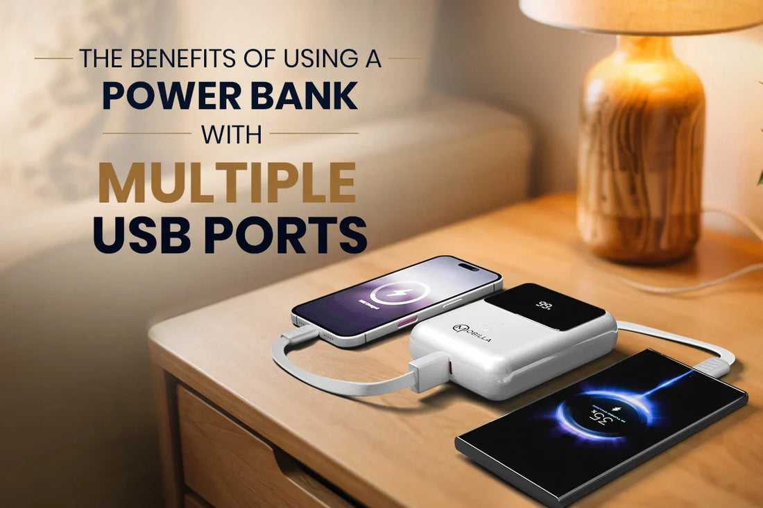 The Benefits of Using a Power Bank with Multiple USB Ports
