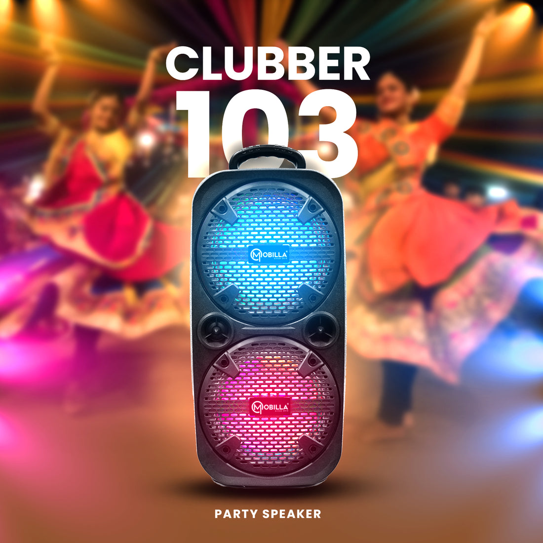 Mobilla Clubber | Best Party Speaker for Navratri Celebrations!