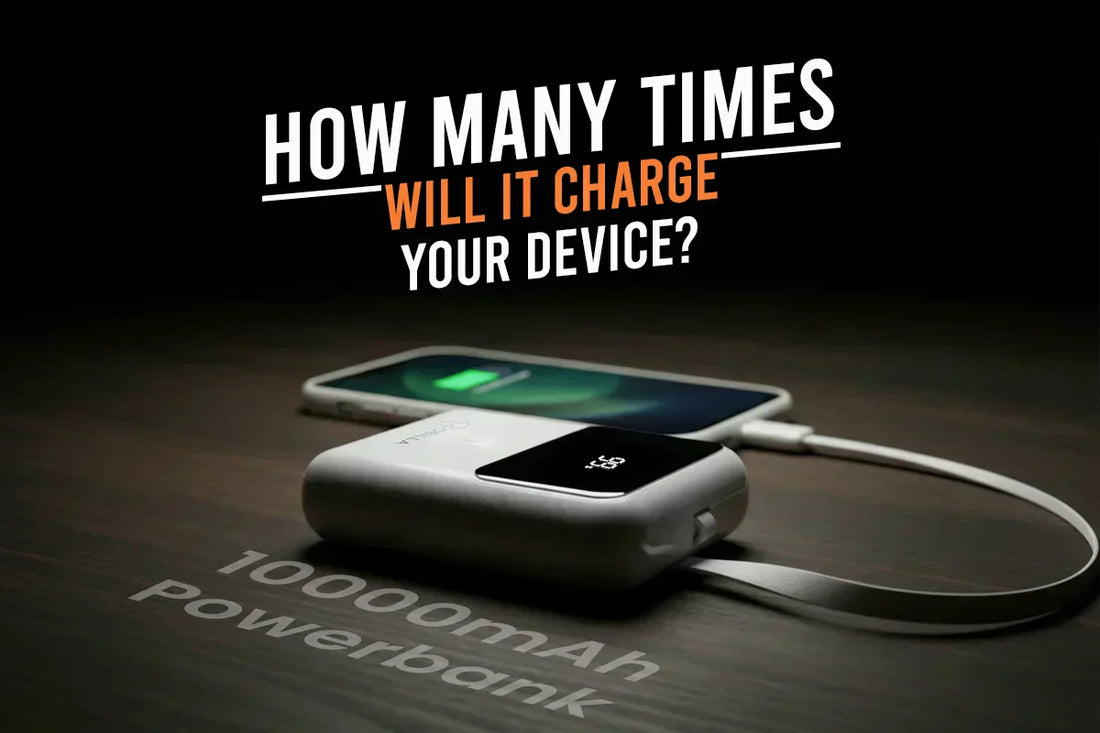 10,000mAh Power Bank: How Many Times Will it Charge Your Device?