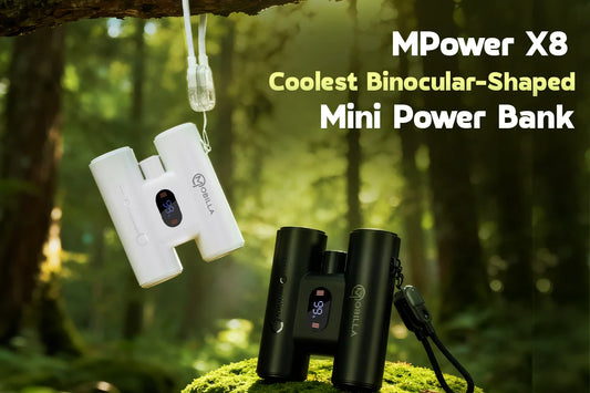 Meet MPower X8 – The Coolest Binocular-Shaped Mini Power Bank Ever!
