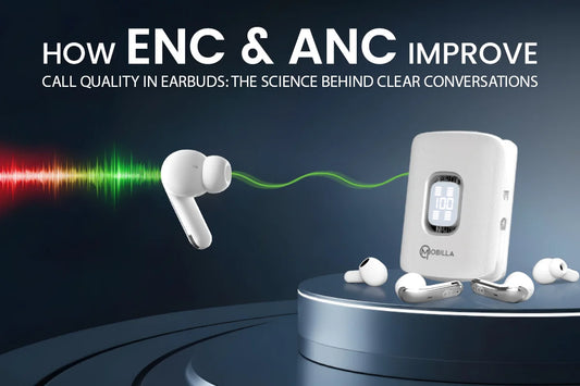 How ENC & ANC Transform Call Clarity in Earbuds