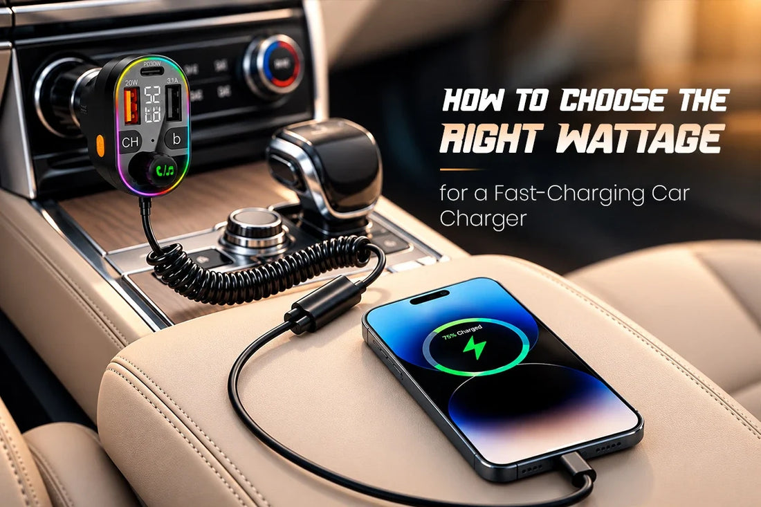 How to Choose the Right Wattage for a Fast-Charging Car Charger