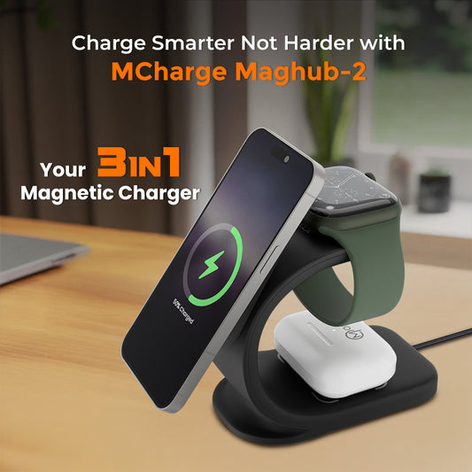3 in 1 WIRELESS CHARGER – THE BEST UPGRADE TO YOUR TECH WORLD