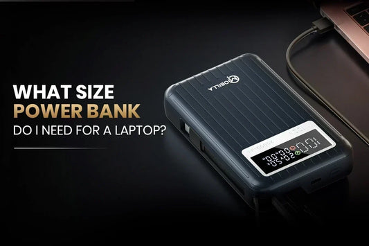 What size power bank do I need for a laptop?