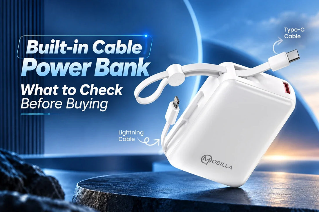 Built-in Cable Power Bank: What to Check Before Buying