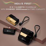 MPower Fusion: India’s First 2 in 1 Powerbank With 10000mAh Battery Capacity (Grey)