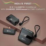 MPower Fusion: India’s First 2 in 1 Powerbank With 10000mAh Battery Capacity (Grey)