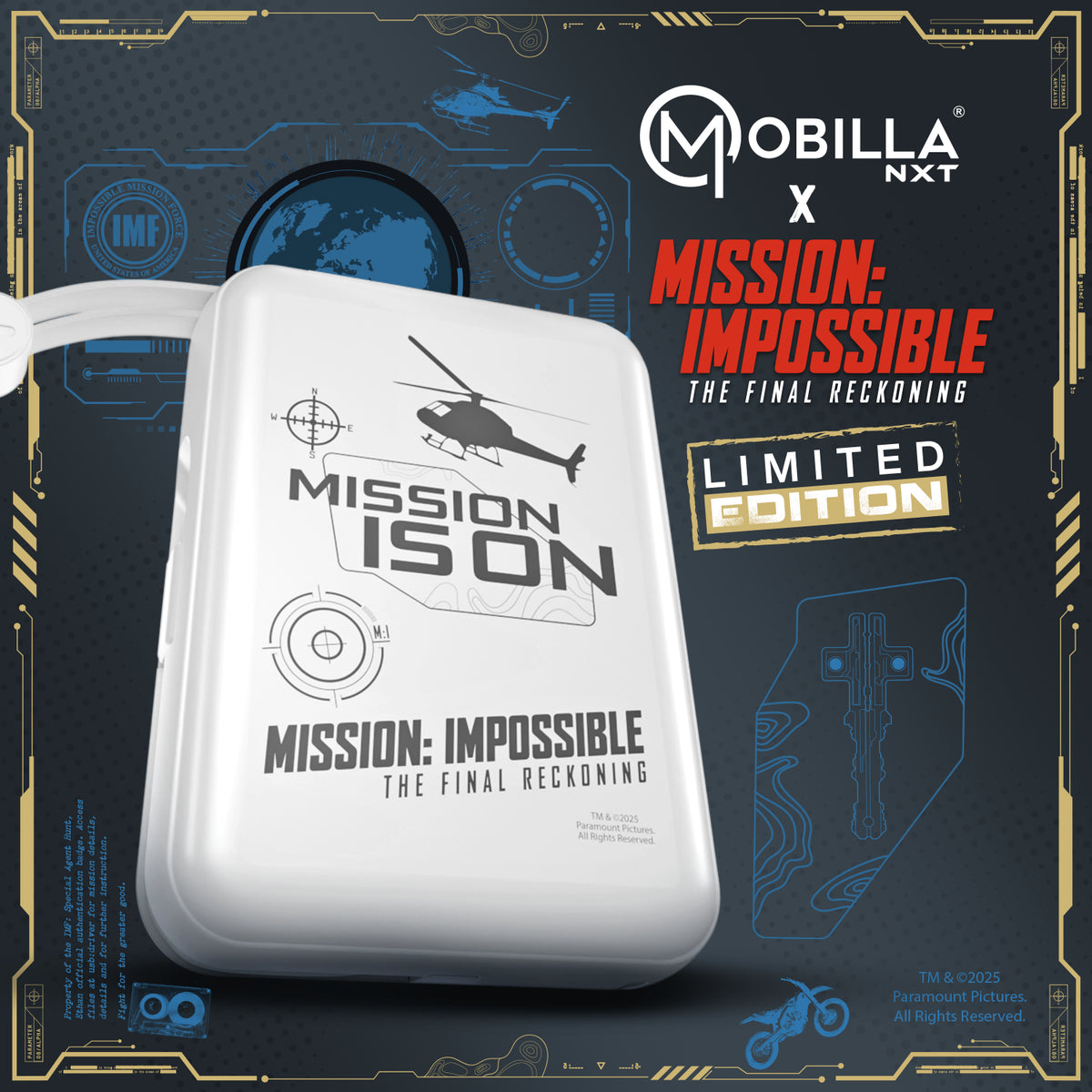 Mobilla MPower X2 Powerbank Mission Impossible Edition (Prebook)