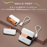 MPower Fusion: India’s First 2 in 1 Powerbank With 10000mAh Battery Capacity (Grey)