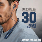 MBuddy 161: 30 Hours Playtime With 500 Hours Standby Time(Blue)