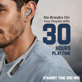 MBuddy 161: 30 Hours Playtime With 500 Hours Standby Time(Blue)