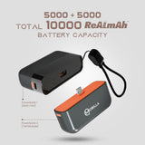MPower Fusion: India’s First 2 in 1 Powerbank With 10000mAh Battery Capacity (Grey)
