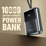 MPower X1: Compact Powerbank With 10000mAh Battery Capacity(Blue)