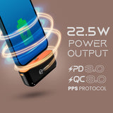MPower Fusion: India’s First 2 in 1 Powerbank With 10000mAh Battery Capacity (Grey)