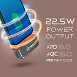 MPower Fusion: India’s First 2 in 1 Powerbank With 10000mAh Battery Capacity (Grey)