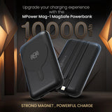 MPower Mag 1 - 10000mAh MagSafe Wireless  Powerbank Black