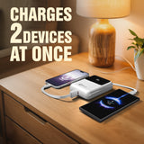 MPower X1: Compact Powerbank With 10000mAh Battery Capacity(Blue)