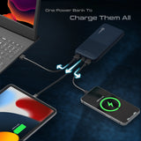 MPower 713: Portable Powerbank with 10000mAh Battery Capacity