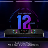 MRock 106: Wireless Portable Bluetooth Soundbar With RGB lights