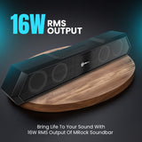 MRock 104: Wireless Portable Bluetooth  Mini Soundbar (COMBO OF 2)