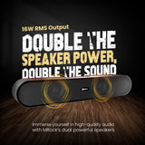 MRock 105: Wireless Portable Bluetooth Soundbar With RGB lights