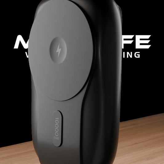 MPower Mag 3 - 10000mAh MagSafe Wireless (Black  Powerbank)