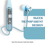 MBuddy 533: Neckband with Magnetic On/Off Sensor & 40Hrs Playtime(Cream)