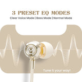MBuddy 533: Neckband with Magnetic On/Off Sensor & 40Hrs Playtime(Cream)