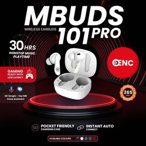 Mbuds101 PRO - WHITE