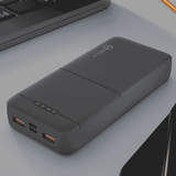 MPower 723: Portable Powerbank with 20000mAh Battery Capacity