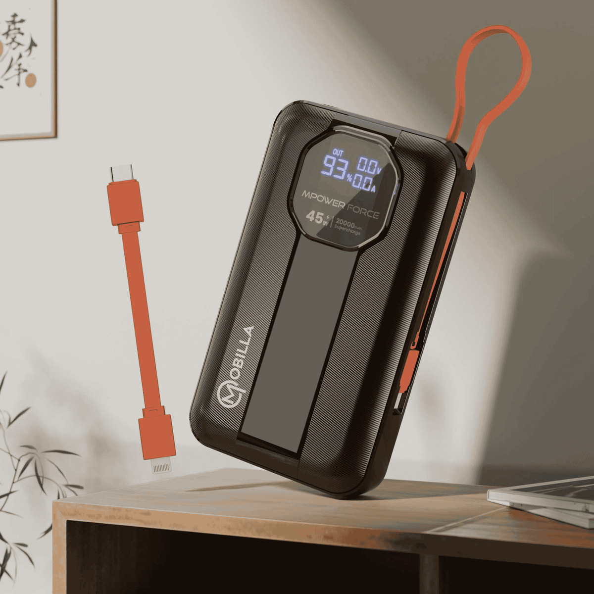 MPower Force: Laptop Charging Powerbank (Black)