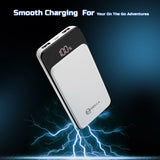 MPower 714 - Quick Charging Pearl white Powerbank