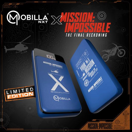 Mobilla MPower X4 Powerbank Mission Impossible Edition Dark Blue