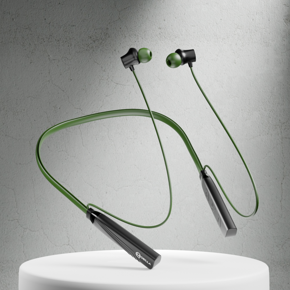 MBuddy 131: 25 Hours Playtime With Stereo Sound & Dual Connectivity(Green)