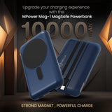 MPower Mag 1 - 10000mAh MagSafe Wireless  Powerbank Black