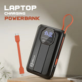 MPower Force: Laptop Charging Powerbank Black