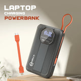 MPower Force: Laptop Charging Powerbank Grey