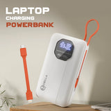 MPower Force: Laptop Charging Powerbank White