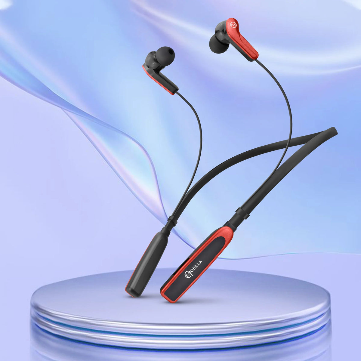 MBuddy 112: Wireless Neckband (Robust Red)