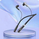 MBuddy 112: Wireless Neckband With 45 Hours of Music Playtime & Dual Connectivity Silver