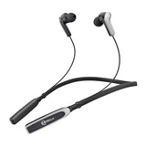 MBuddy 112: Wireless Neckband With 45 Hours of Music Playtime & Dual Connectivity Silver