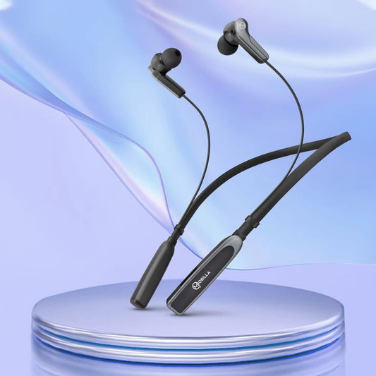 MBuddy 112: Wireless Neckband With 45 Hours of Music Playtime & Dual Connectivity