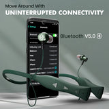 MBuddy 116: Wireless Neckband With 51 Hours of Music Playtime & Dual Connectivity