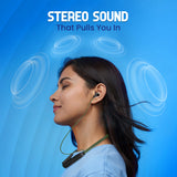 MBuddy 131: 25 Hours Playtime With Stereo Sound & Dual Connectivity(Green)