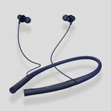 MBuddy 341: Wireless Neckband With 35 Hours of Music Playtime & Dual Connectivity -BLUE