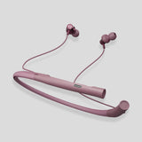 MBuddy 341: Wireless Neckband With 35 Hours of Music Playtime & Dual Connectivity  - PINK